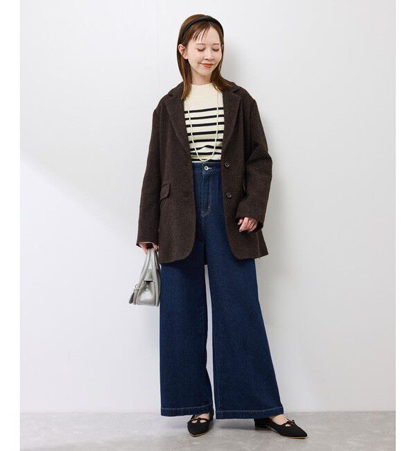 Rope&rsquo;Picnic「ネップツイードテーラードジャコット」|テーラードジャケット|