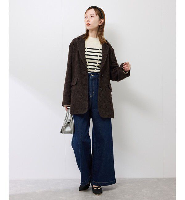 Rope&rsquo;Picnic「ネップツイードテーラードジャコット」|テーラードジャケット|