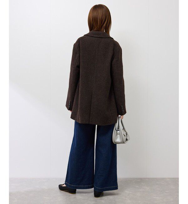 Rope&rsquo;Picnic「ネップツイードテーラードジャコット」|テーラードジャケット|