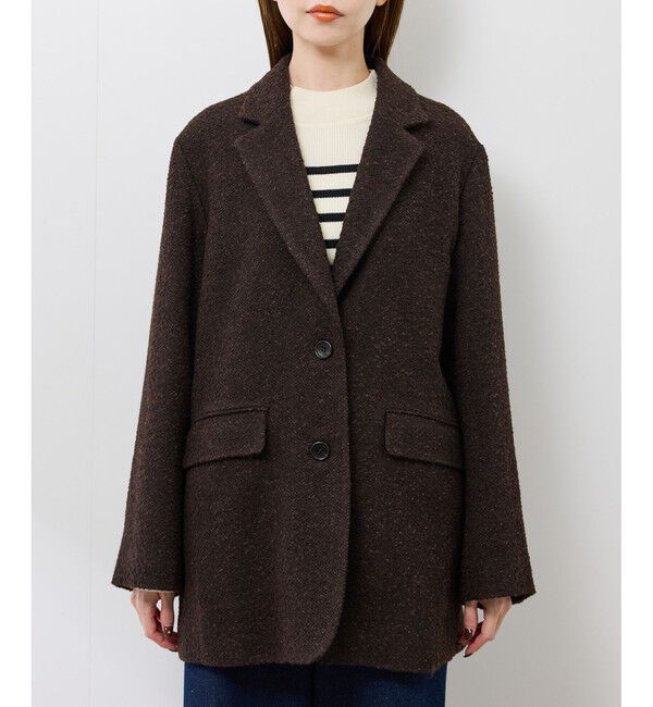 Rope&rsquo;Picnic「ネップツイードテーラードジャコット」|テーラードジャケット|