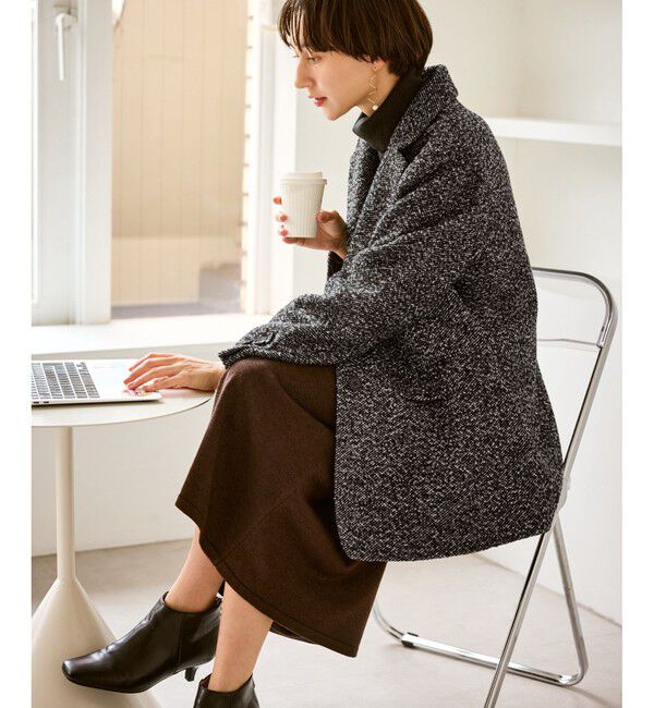 Rope&rsquo;Picnic「ネップツイードテーラードジャコット」|テーラードジャケット|