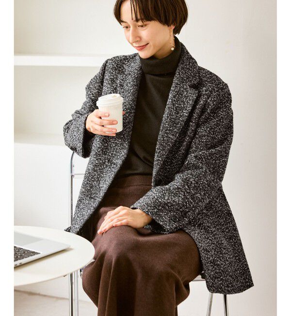 Rope&rsquo;Picnic「ネップツイードテーラードジャコット」|テーラードジャケット|