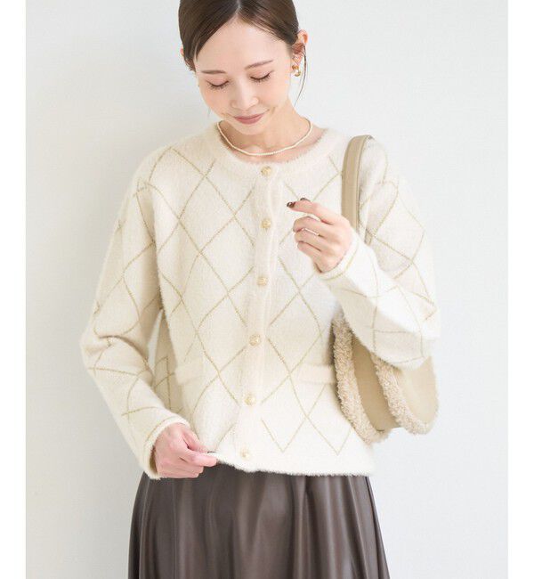 Rope&rsquo;Picnic「ラメフェザーカーディガン」|カーディガン|キナリ(16)