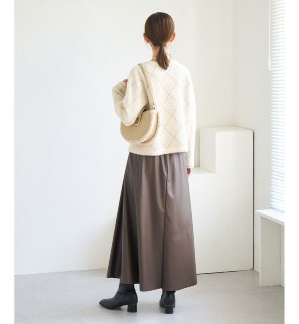 Rope&rsquo;Picnic「ラメフェザーカーディガン」|カーディガン|