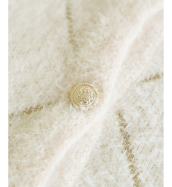 Rope&rsquo;Picnic「ラメフェザーカーディガン」|カーディガン|