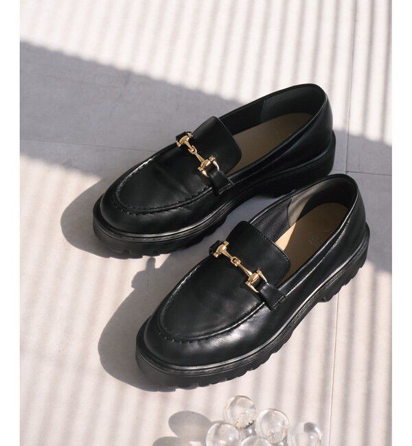 ROPE PICNIC PASSAGE「【軽量・晴雨兼用】プラットフォームビットローファー」|その他|