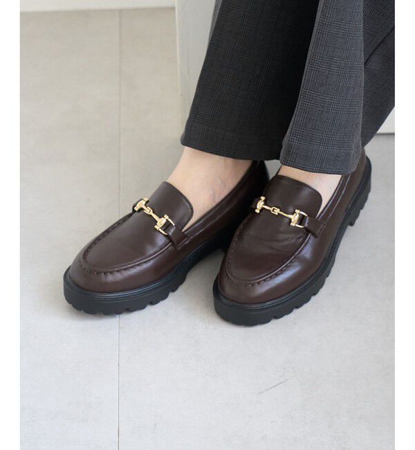 ROPE PICNIC PASSAGE「【軽量・晴雨兼用】プラットフォームビットローファー」|その他|