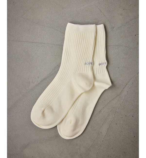 ROPE PICNIC PASSAGE「ロゴソックス」|ソックス|