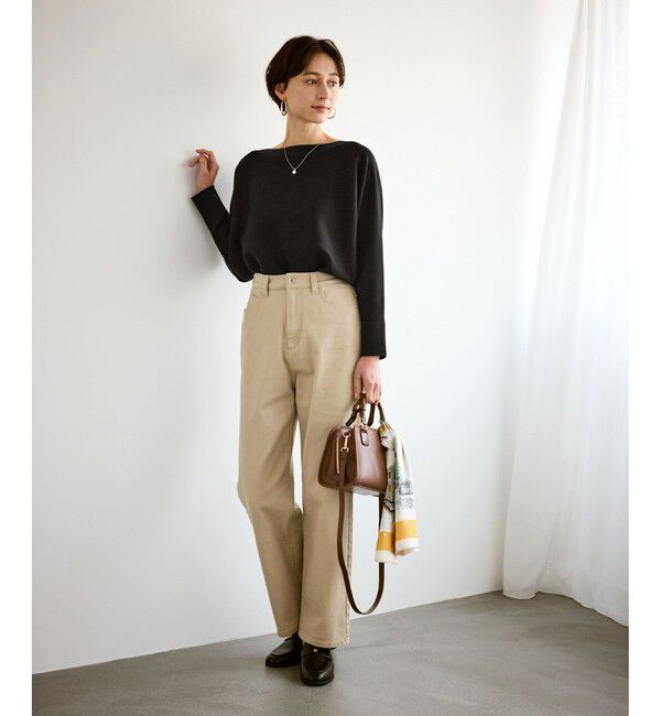 Rope&rsquo;Picnic「前後2WAYマシュマロパールドルマン/イージーケア・リンクコーデ」|ニット・セーター|