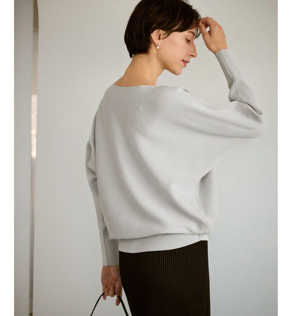 Rope&rsquo;Picnic「前後2WAYマシュマロパールドルマン/イージーケア・リンクコーデ」|ニット・セーター|