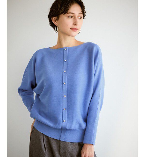 Rope&rsquo;Picnic「前後2WAYマシュマロパールドルマン/イージーケア・リンクコーデ」|ニット・セーター|