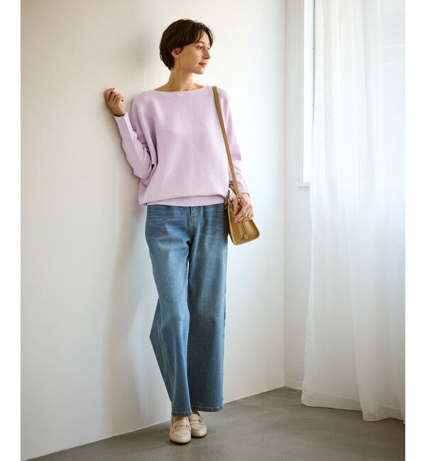 Rope&rsquo;Picnic「前後2WAYマシュマロパールドルマン/イージーケア・リンクコーデ」|ニット・セーター|