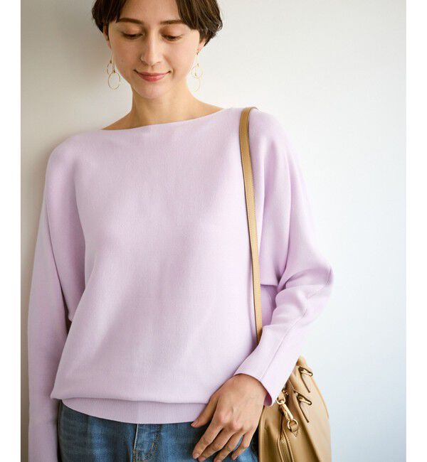 Rope&rsquo;Picnic「前後2WAYマシュマロパールドルマン/イージーケア・リンクコーデ」|ニット・セーター|