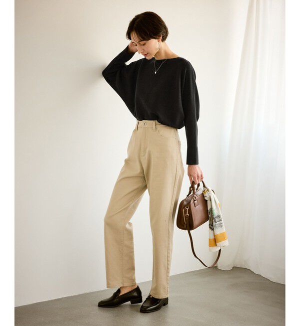 Rope&rsquo;Picnic「前後2WAYマシュマロパールドルマン/イージーケア・リンクコーデ」|ニット・セーター|