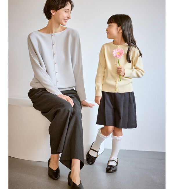 Rope&rsquo;Picnic「前後2WAYマシュマロパールドルマン/イージーケア・リンクコーデ」|ニット・セーター|