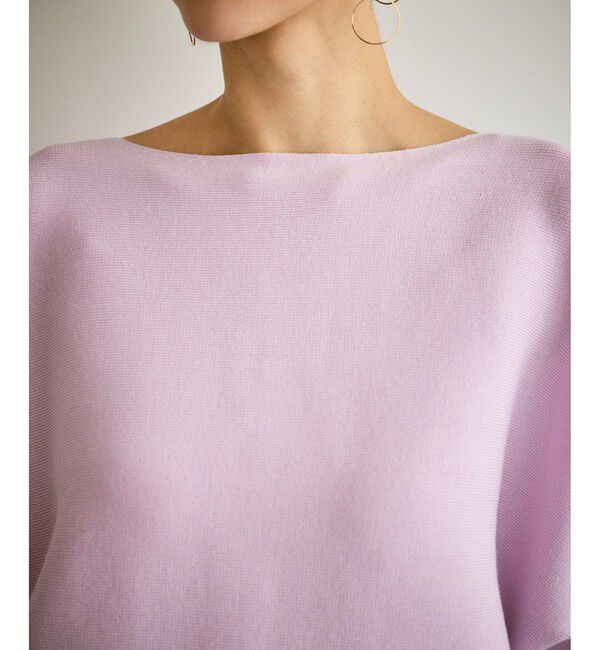 Rope&rsquo;Picnic「前後2WAYマシュマロパールドルマン/イージーケア・リンクコーデ」|ニット・セーター|