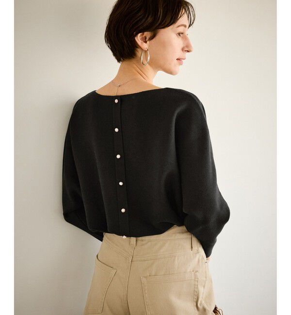 Rope&rsquo;Picnic「前後2WAYマシュマロパールドルマン/イージーケア・リンクコーデ」|ニット・セーター|