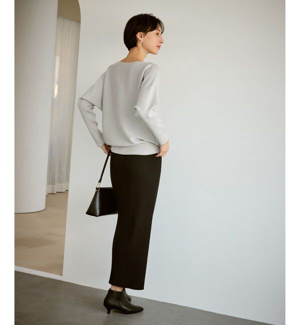 Rope&rsquo;Picnic「前後2WAYマシュマロパールドルマン/イージーケア・リンクコーデ」|ニット・セーター|