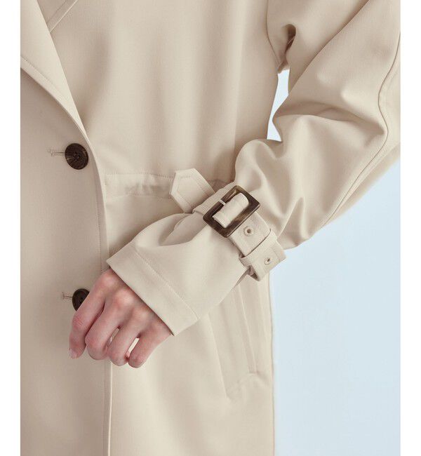 Rope&rsquo;Picnic「ミドル丈トレンチコート/撥水・花粉ガード」|トレンチコート|