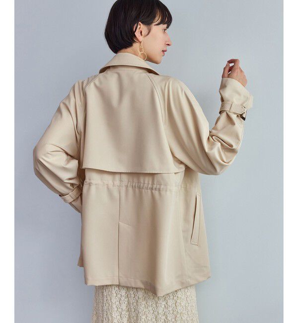 Rope&rsquo;Picnic「ミドル丈トレンチコート/撥水・花粉ガード」|トレンチコート|