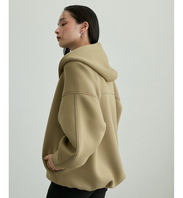 ADAM ET ROPE'「【サステナブル】フーディーブルゾン」|ブルゾン・スタジャン|