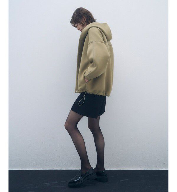 ADAM ET ROPE'「【サステナブル】フーディーブルゾン」|ブルゾン・スタジャン|