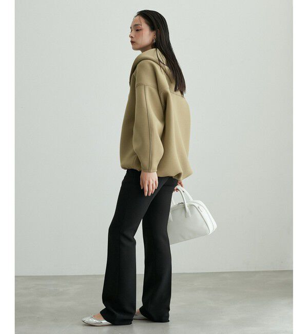 ADAM ET ROPE'「【サステナブル】フーディーブルゾン」|ブルゾン・スタジャン|