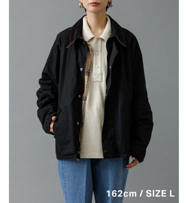 ADAM ET ROPE'「《別注》【Barbour/バブアー】TRANSPORT リバーシブルブルゾン / ブルガリア製」|ブルゾン・スタジャン|