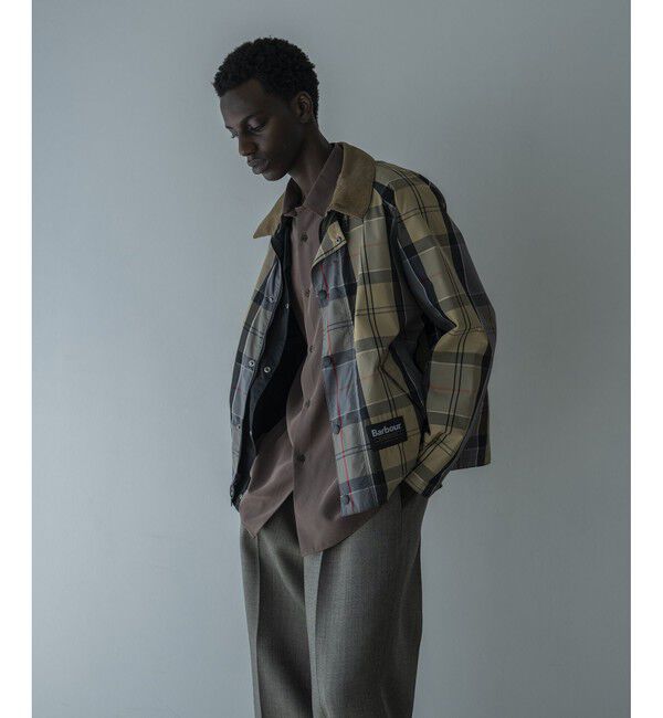 ADAM ET ROPE'「《別注》【Barbour/バブアー】TRANSPORT リバーシブルブルゾン / ブルガリア製」|ブルゾン・スタジャン|