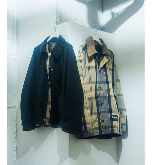 ADAM ET ROPE'「《別注》【Barbour/バブアー】BEDALE CLASSIC リバーシブルブルゾン / ブルガリア製」|ブルゾン・スタジャン|