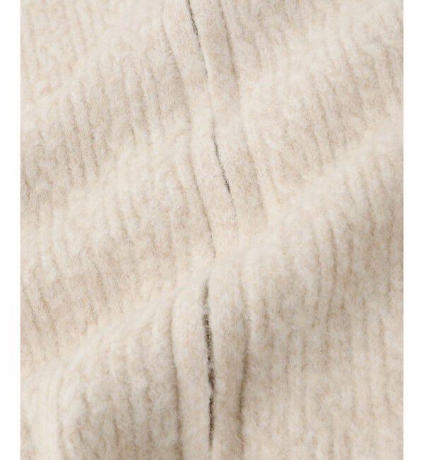 ADAM ET ROPE'「【WEB限定】ミックスパターンジップミドルカーディガン」|カーディガン|