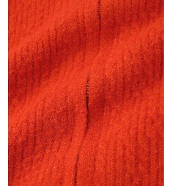 ADAM ET ROPE'「【WEB限定】ミックスパターンジップミドルカーディガン」|カーディガン|