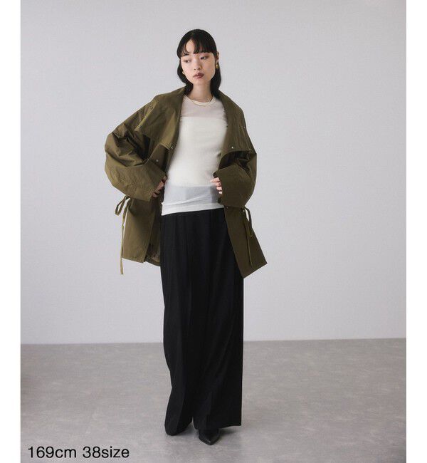 ADAM ET ROPE'「スタンドカラードロストブルゾン」|ブルゾン・スタジャン|