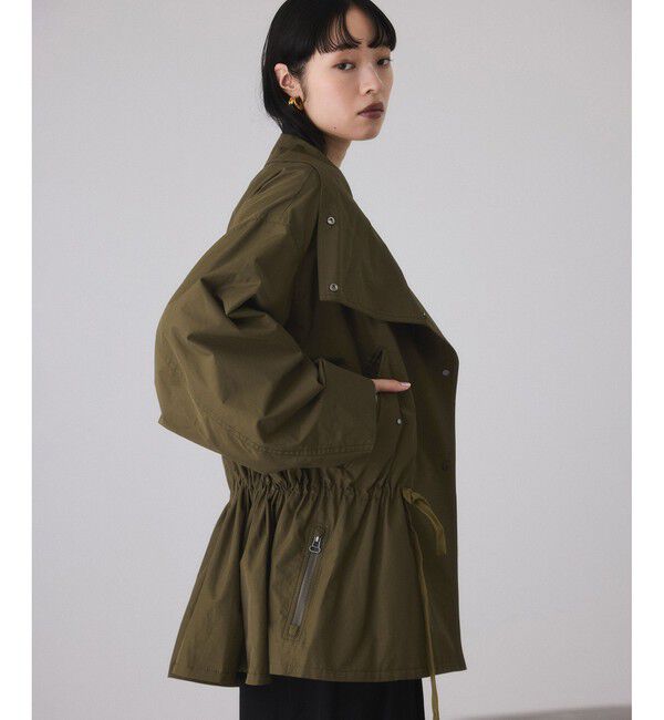 ADAM ET ROPE'「スタンドカラードロストブルゾン」|ブルゾン・スタジャン|