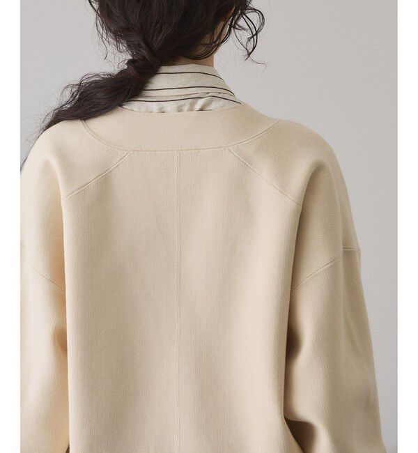 ADAM ET ROPE'「【サステナブル】ロゴボタンミドルカーディガン」|カーディガン|