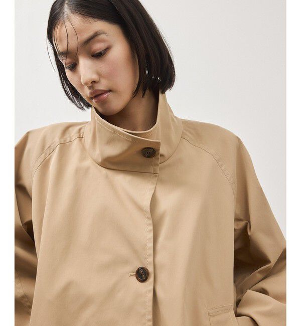 ADAM ET ROPE'「フレアーミドルトレンチコート」|トレンチコート|