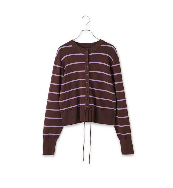 ADAM ET ROPE'「【WEB限定】バイカラーカーディガン」|カーディガン|