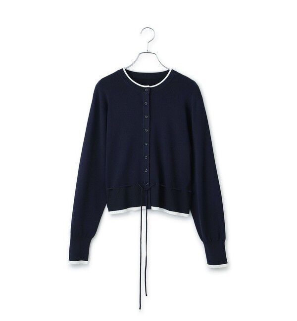 ADAM ET ROPE'「【WEB限定】バイカラーカーディガン」|カーディガン|