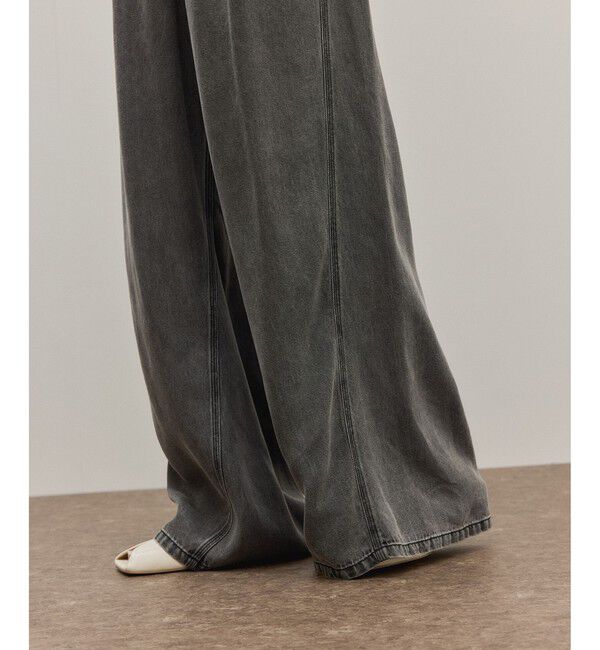 ADAM ET ROPE'「ライトデニムイージーパンツ」|デニム|