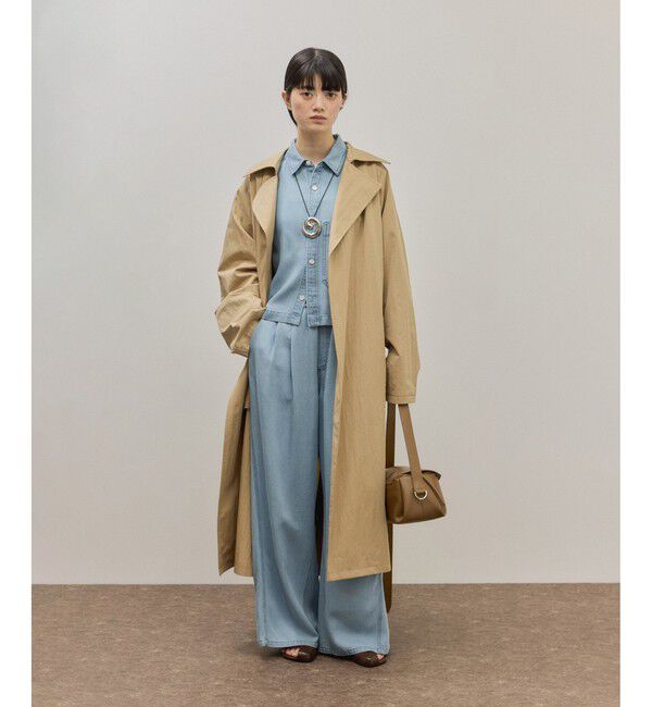 ADAM ET ROPE'「ライトデニムイージーパンツ」|デニム|