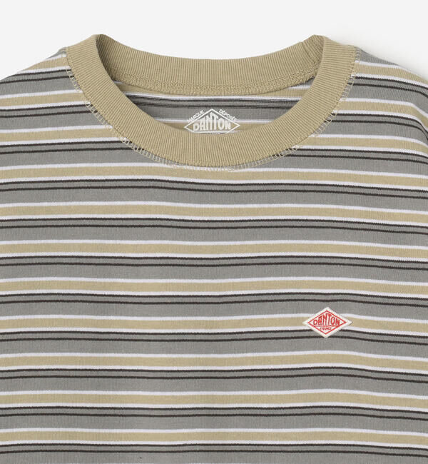 DANTON「DANTON | キッズ 長袖スウェットTシャツ STRIPE」|Tシャツ・カットソー|