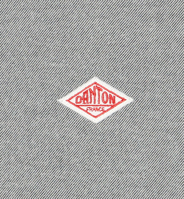 DANTON「DANTON | コットンフランネル バンドカラーシャツ MEN」|シャツ・ブラウス|