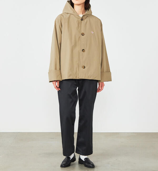 DANTON「DANTON | 中綿フードジャケット WOMEN」|ブルゾン・スタジャン|