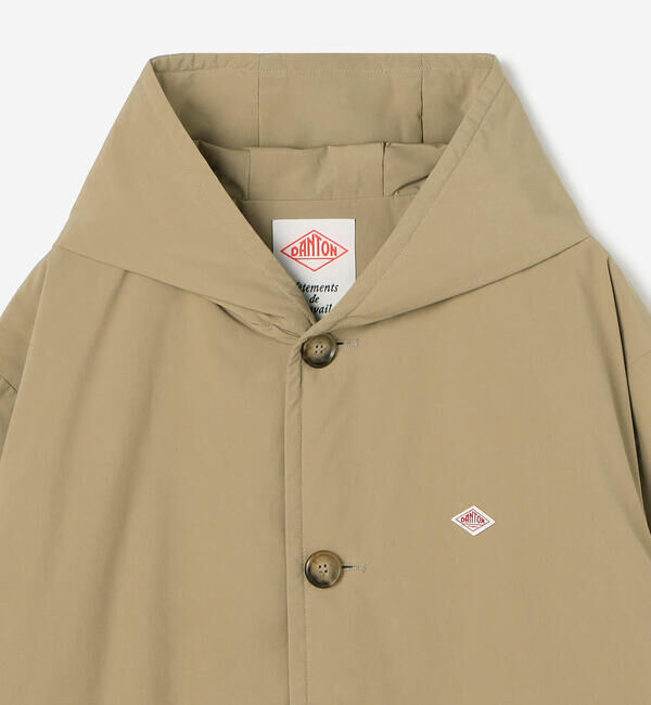 DANTON「DANTON | 中綿フードジャケット WOMEN」|ブルゾン・スタジャン|