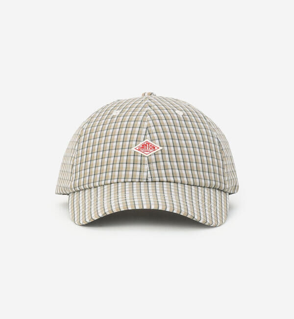  「DANTON | ウェザー チェック 6Pキャップ UNISEX」|キャップ・キャスケット|