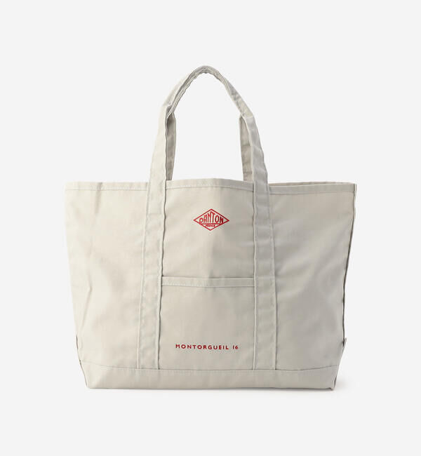 DANTON「DANTON | キャンバス マルシェバッグ MONTORGUEIL UNISEX」|トートバッグ|ECRU