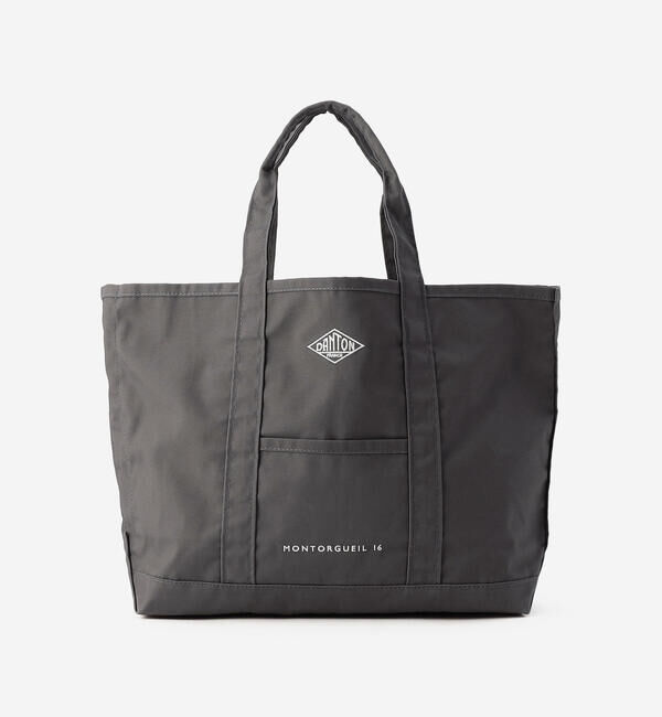 DANTON「DANTON | キャンバス マルシェバッグ MONTORGUEIL UNISEX」|トートバッグ|GREY
