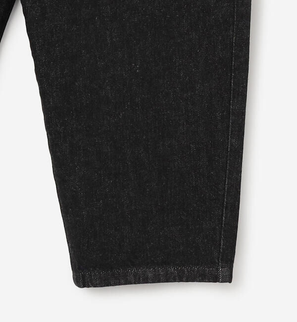 DANTON「DANTON | ブラックデニム イージーパンツ WOMEN」|デニム|