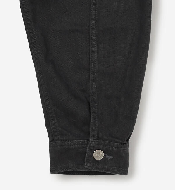 DANTON「DANTON | ドリル カラーレスジャケット MEN」|デニムジャケット|