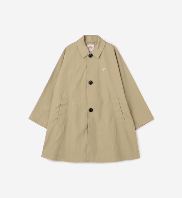 DANTON「DANTON | ナイロンタッサー ドルマンスリーブコート WOMEN」|ダッフルコート|
